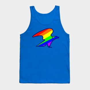 Rainbow Postal Bird Tank Top